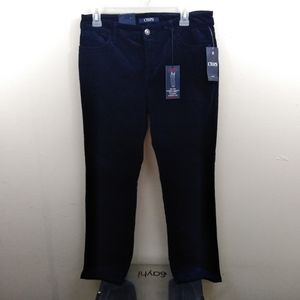 Ralph Lauren Chaps blue corduroy Madden straight pants 8p